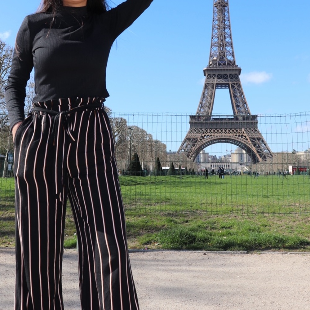 High waisted wide leg trousers - Picture 2 of 2